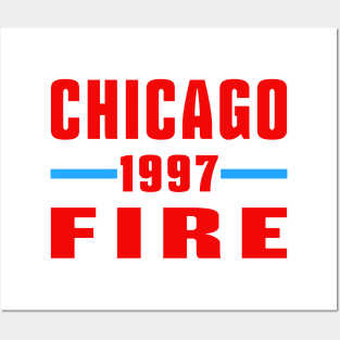 Chicago Fire 1997 Classic Posters and Art